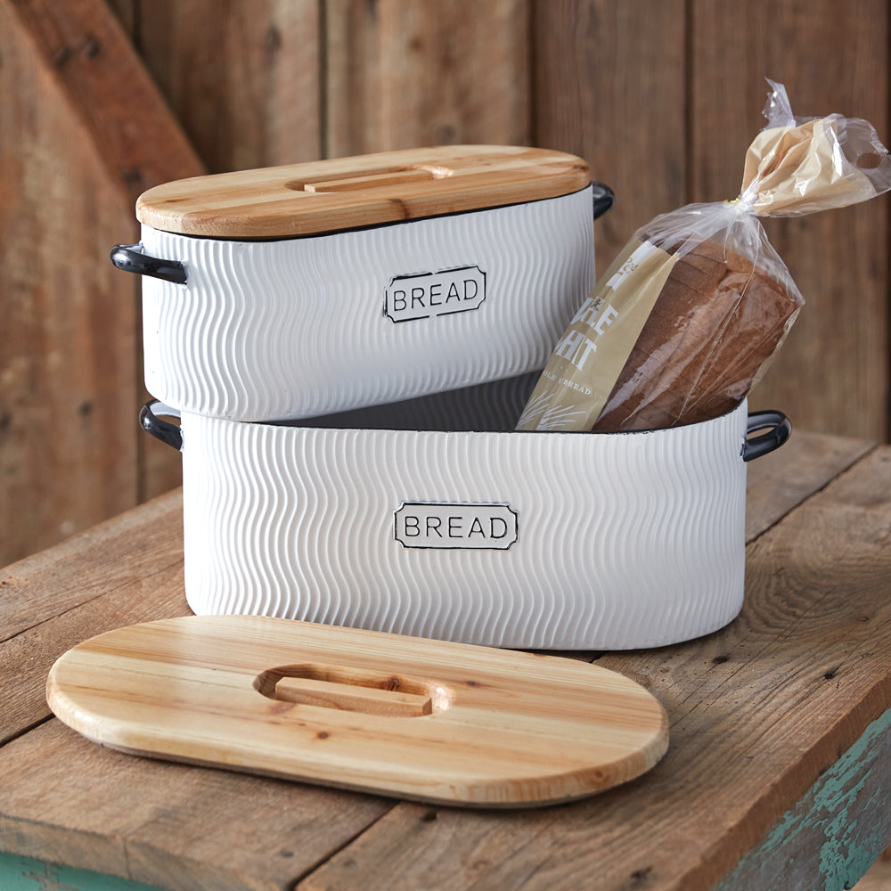 Farmhouse Bread Box Set