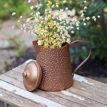 Load image into Gallery viewer, Copper Hammered Pitcher
