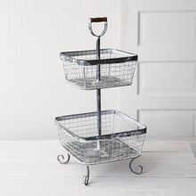 Load image into Gallery viewer, Ellison Two-Tier Wire Caddy
