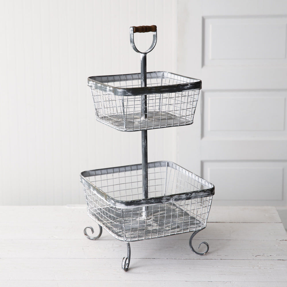 Ellison Two-Tier Wire Caddy