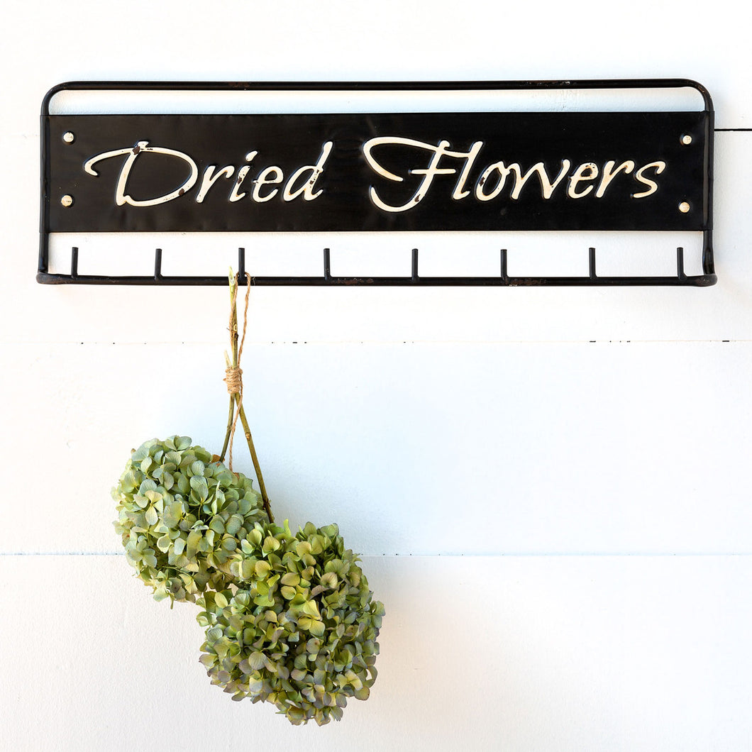 Dried Flowers Metal Hanging Rack