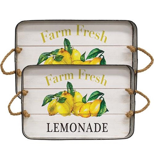 Farm Fresh Lemonade Trays