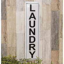Load image into Gallery viewer, Vertical Laundry Sign
