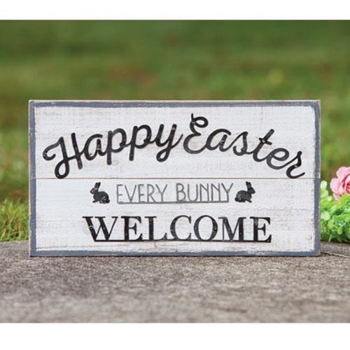 Every Bunny Welcome Sign