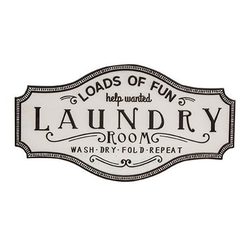 Loads of Fun Laundry Room Sign
