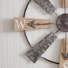 Load image into Gallery viewer, Windmill Compass Wall Décor
