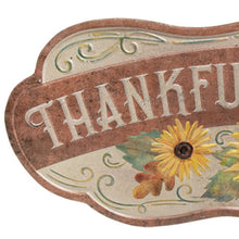 Load image into Gallery viewer, Thankful &amp; Blessed Sunflower Sign

