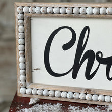 Load image into Gallery viewer, Beaded Christmas Sign
