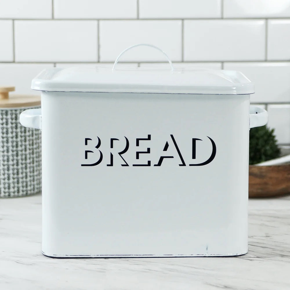 Enamelware Bread Box