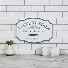 Load image into Gallery viewer, Classic Laundry Room Sign
