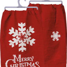 Load image into Gallery viewer, Merry Christmas Kitchen Towel
