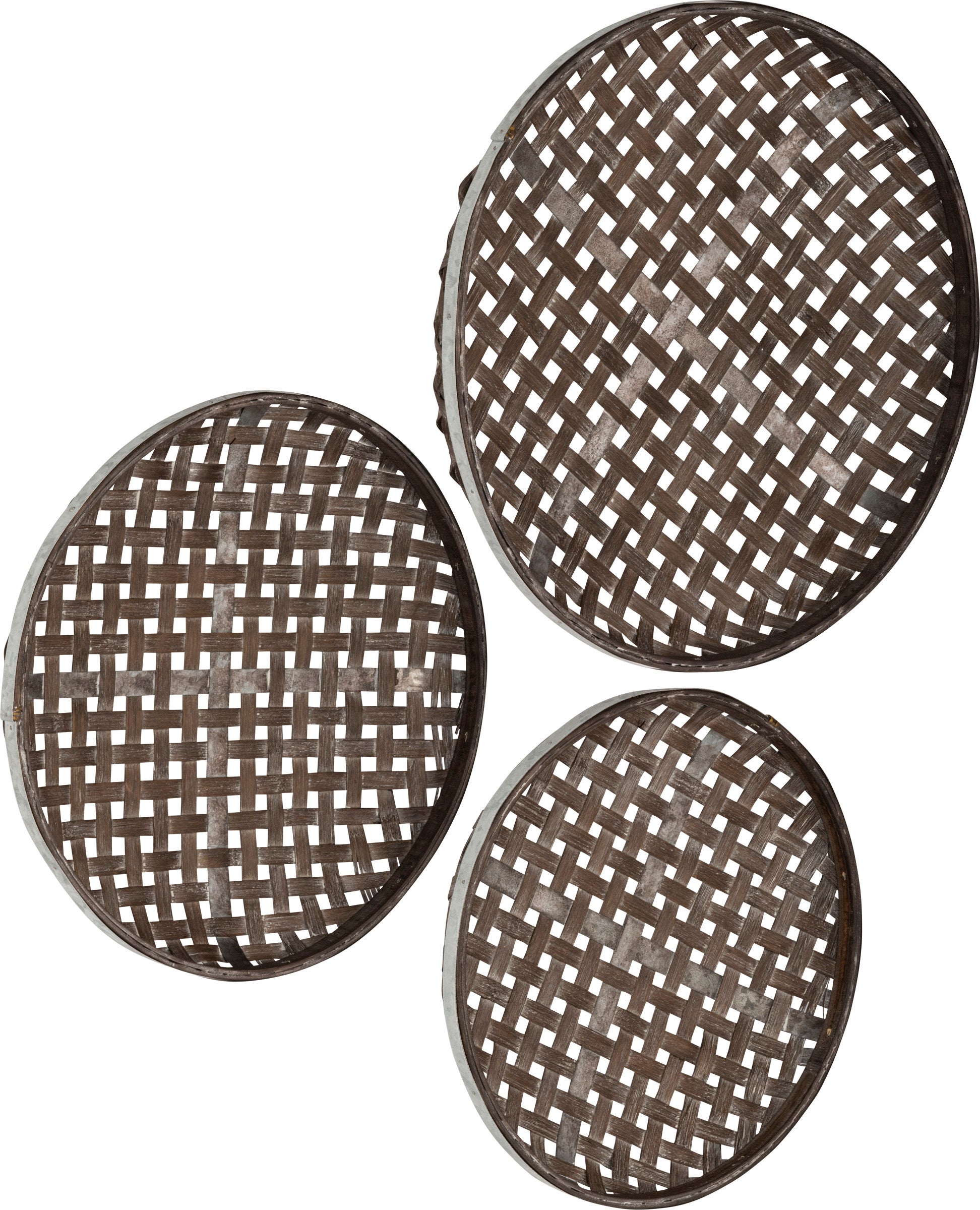 Round Tobacco Basket Set – The Home Emporium