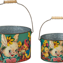 Load image into Gallery viewer, Vintage Inspired Easter Bucket Set
