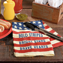 Load image into Gallery viewer, Red White &amp; Blue Kitchen Towels
