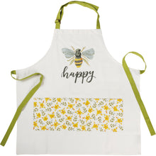 Load image into Gallery viewer, Bee Happy Apron
