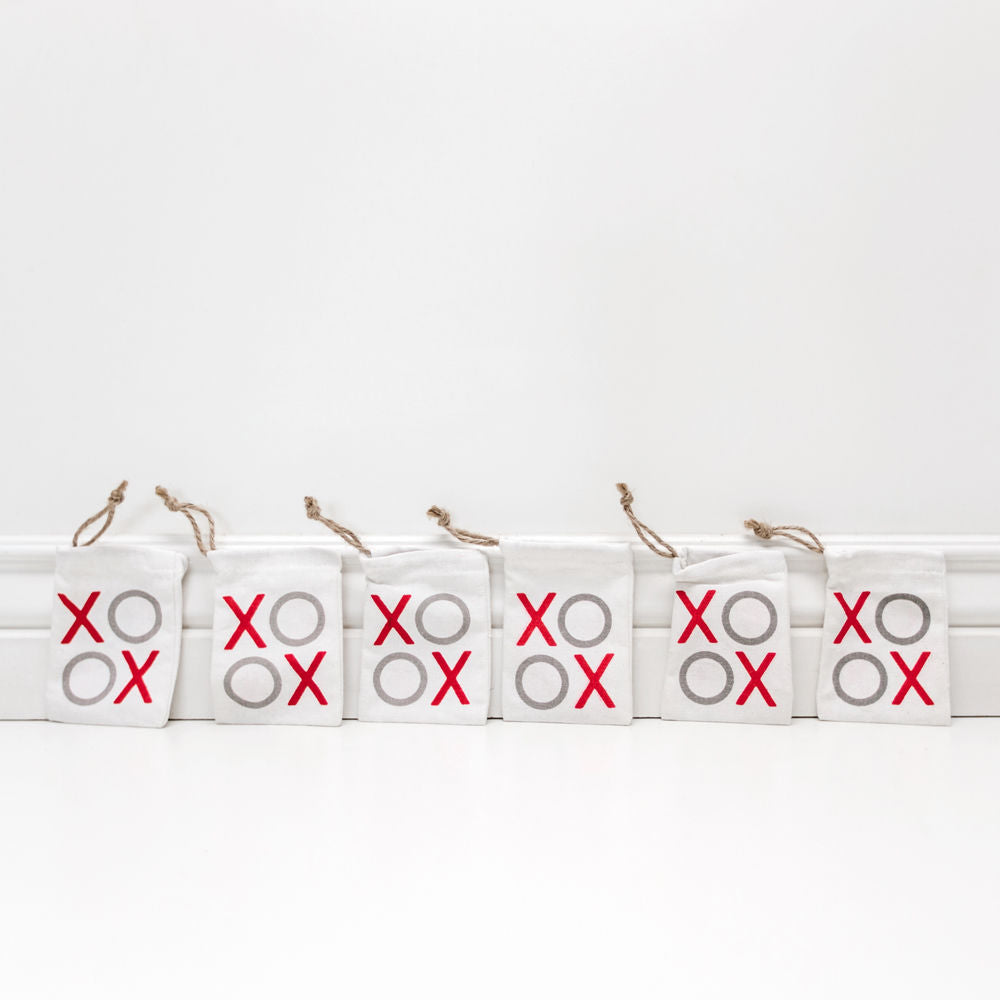 XOXO Linen Treat Bags