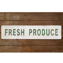 Load image into Gallery viewer, Fresh Produce Wall Sign
