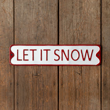Load image into Gallery viewer, Let It Snow Wall Sign
