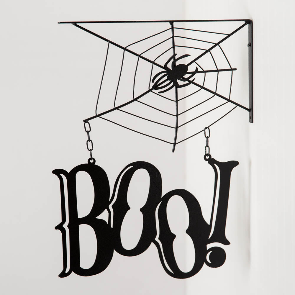 Boo Tin Hanger Sign