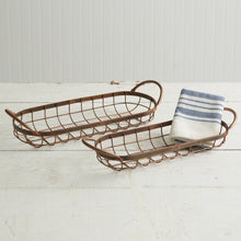 Load image into Gallery viewer, Copper Finish Bread Basket Set
