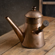 Load image into Gallery viewer, Copper Finish Coffee Pot With Handle
