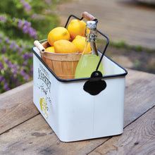 Load image into Gallery viewer, Farmer&#39;s Market Fresh Metal Caddy
