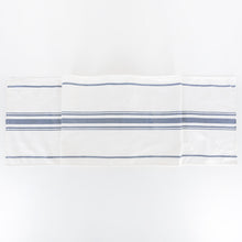 Load image into Gallery viewer, Linen Reversible Striped Table Runner
