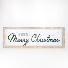 Load image into Gallery viewer, Double Sided Christmas &amp; Family Sign
