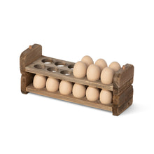 Load image into Gallery viewer, Wooden Stackable Egg Holder Set
