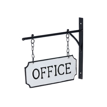Office Tin Hanger Sign – The Home Emporium