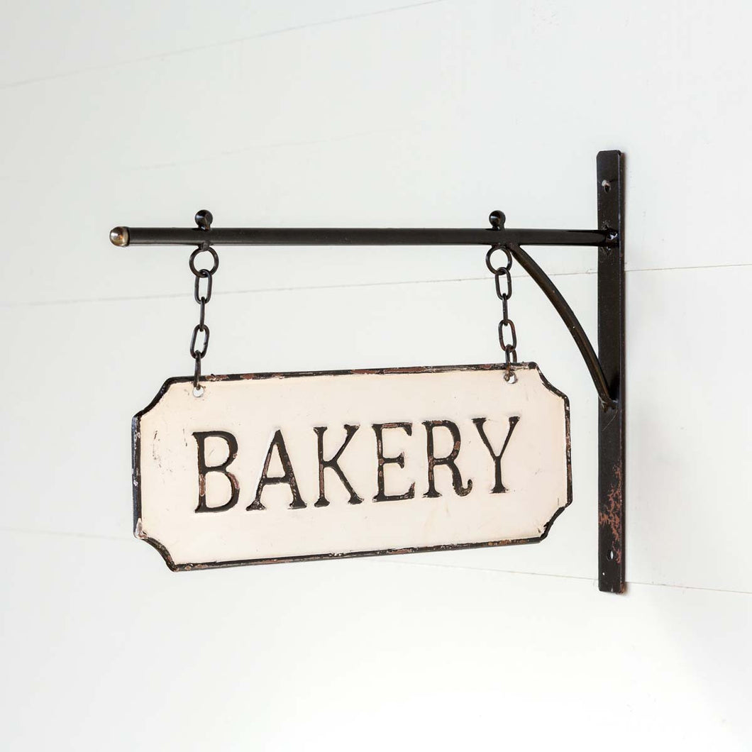 Bakery Tin Hanger Sign
