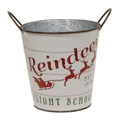 Reindeer Flight School Bucket