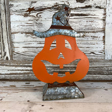 Load image into Gallery viewer, Galvanized Decorative Pumpkin
