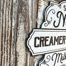 Load image into Gallery viewer, North Pole Creamery &amp; Confectionary Sign
