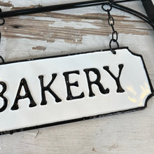 Load image into Gallery viewer, Bakery Tin Hanger Sign
