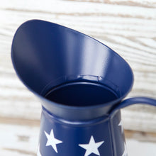 Load image into Gallery viewer, Navy Pitcher With Stars
