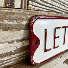 Load image into Gallery viewer, Let It Snow Wall Sign
