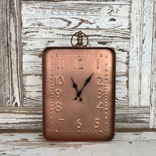 Load image into Gallery viewer, Copper Finish Wall Clock

