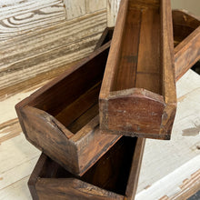Load image into Gallery viewer, Natural Wooden Tray Set
