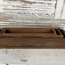 Load image into Gallery viewer, Natural Wooden Tray Set
