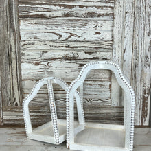 Load image into Gallery viewer, White Beaded Arch Trays
