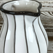 Load image into Gallery viewer, Grey &amp; White Pitcher
