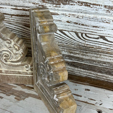 Load image into Gallery viewer, Fancy Wood Corbel Set
