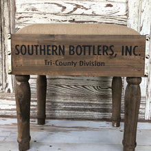 Load image into Gallery viewer, Bottle Crate Foot Stool
