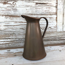 Load image into Gallery viewer, Vintage Inspired Copper Finish Pitcher
