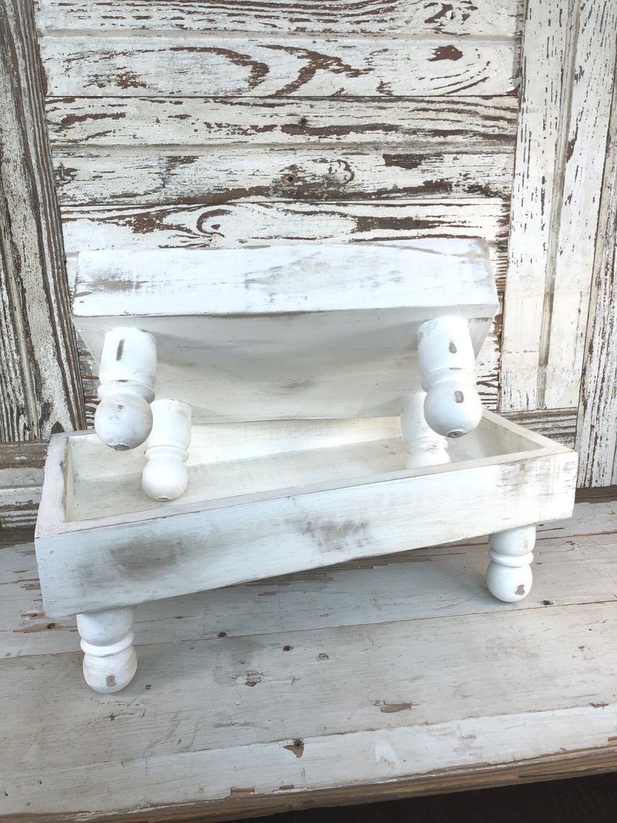 Rectangular Spindle Risers – The Home Emporium