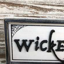 Load image into Gallery viewer, Wicked &amp; Winter Reversible Wooden Sign
