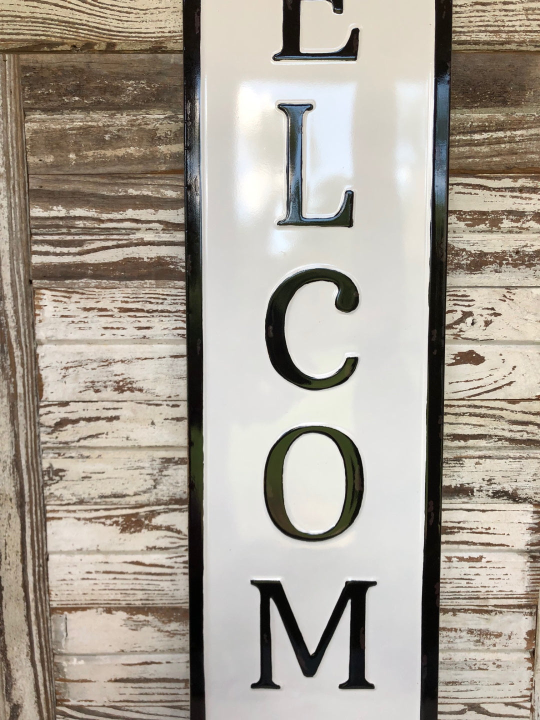 Vertical Welcome Sign – The Home Emporium