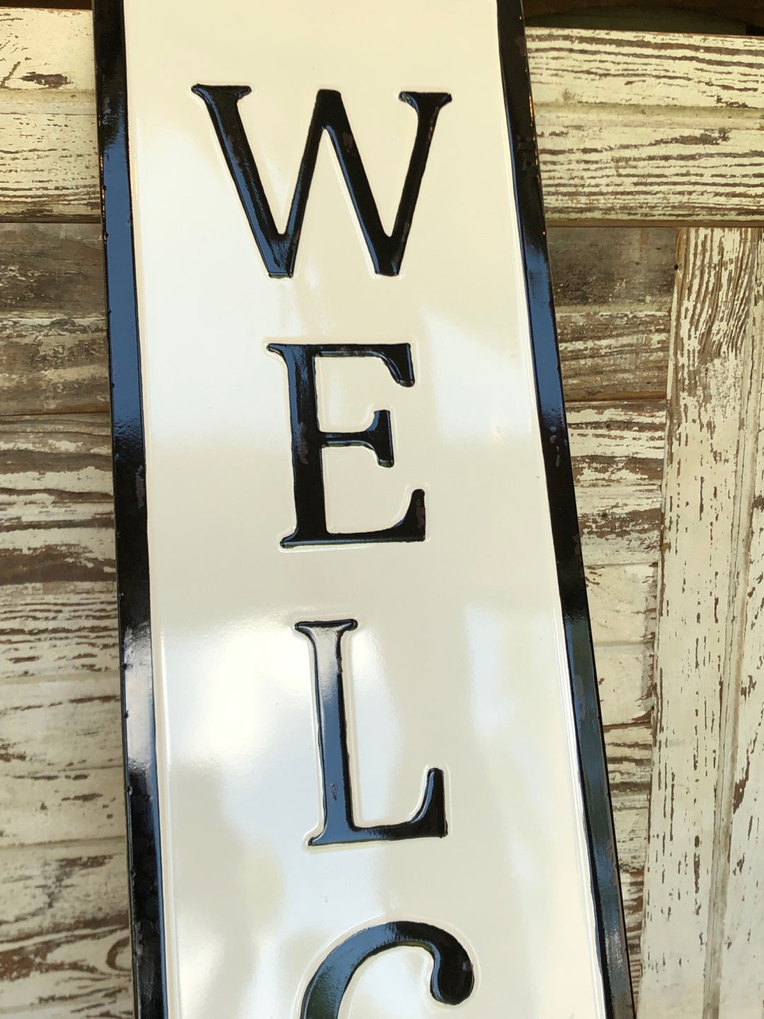 Vertical Welcome Sign – The Home Emporium