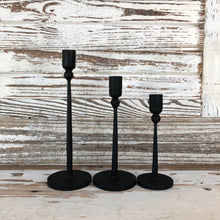 Load image into Gallery viewer, Blacksmith Candle Stand Set
